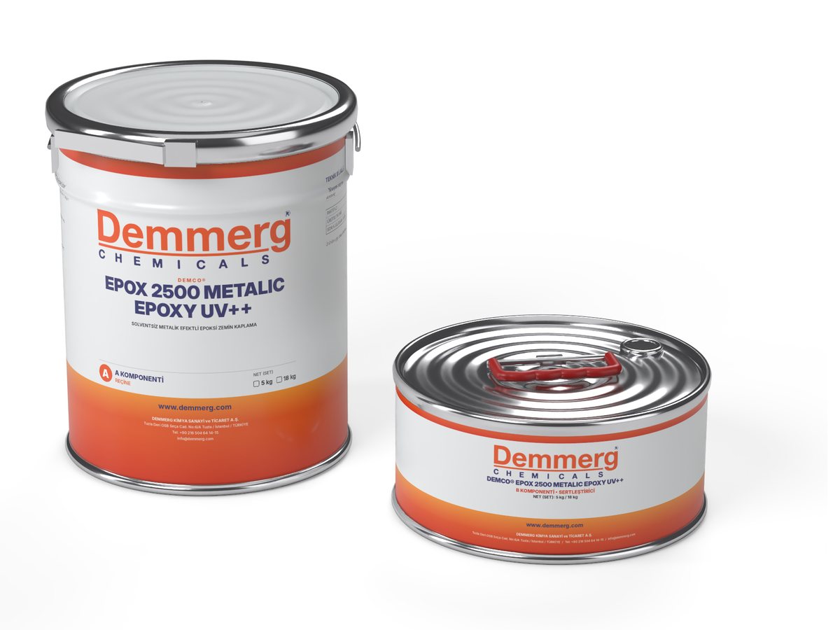 DEMCO EPOX METALİK ambalajı